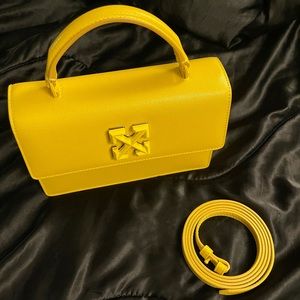 💯 AUTH OFF-WHITE JITNEY 1.4 NEW SEASON YELLOW